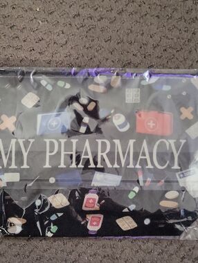 Humorous "My Pharmacy" Cosmetic/Makeup Bag- NEW